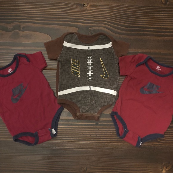 Nike Other - 3-6 Month Nike Baby Boy Short Sleeve Onesie Tops